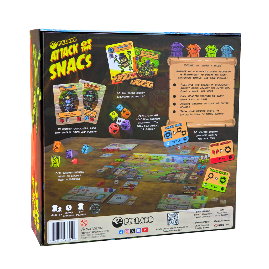 Attack of the SNACs Board Game