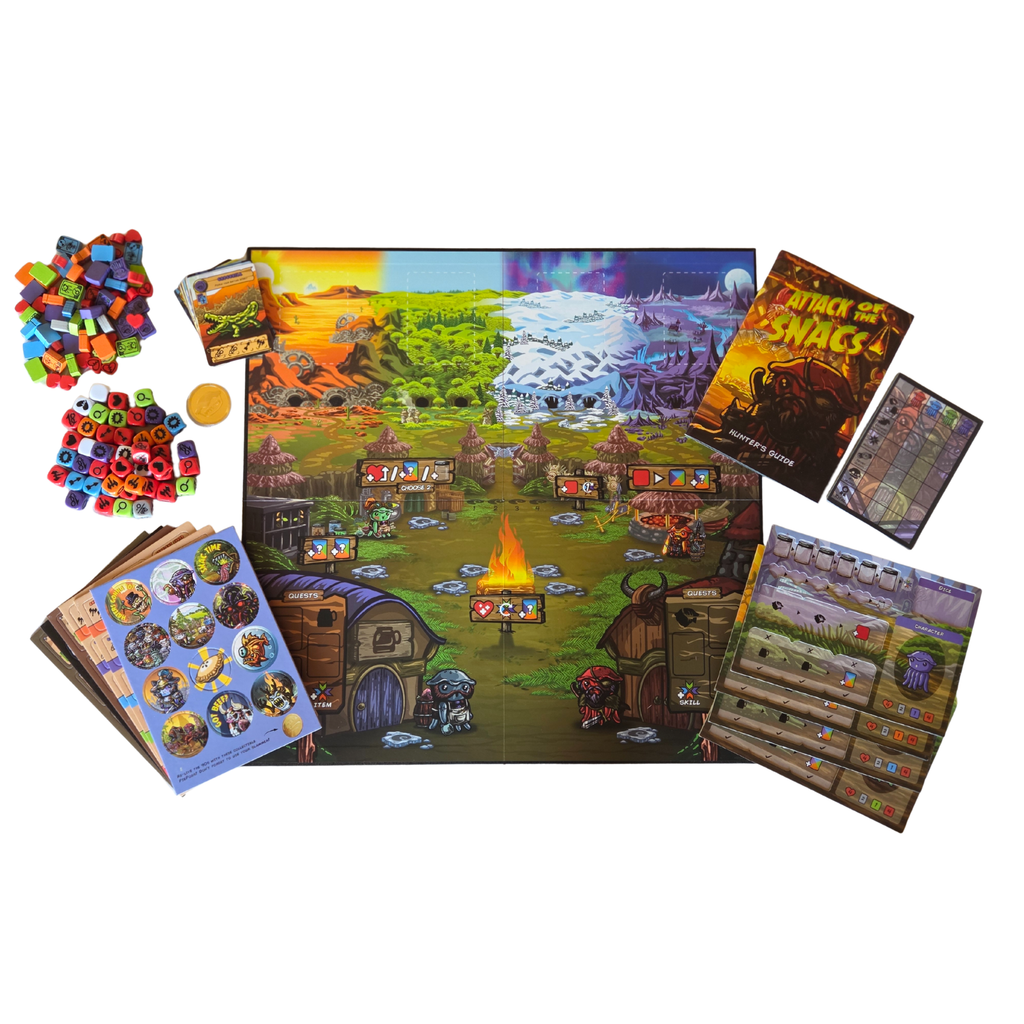 Attack of the SNACs Board Game