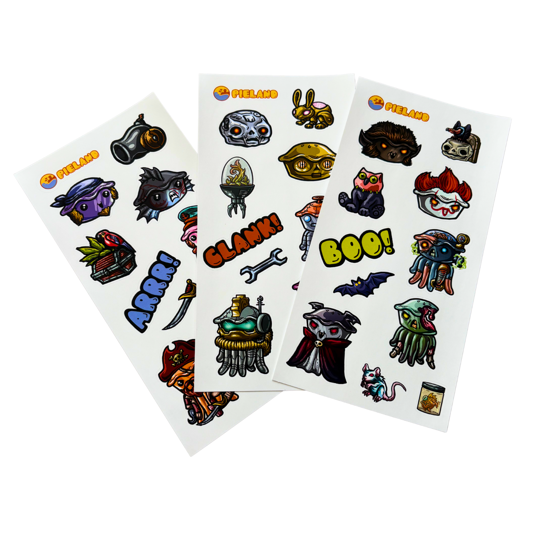 Slices Sticker Set (Set of 3)